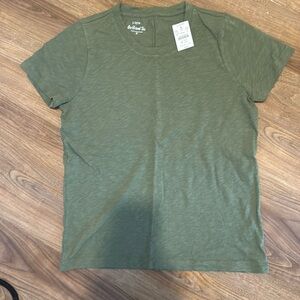 NWT! J. Crew Green Top